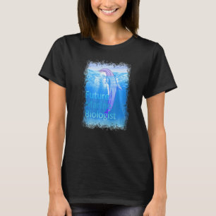 Camiseta Delfín Cuto Para El Futuro Biólogo Marino