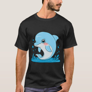 Camiseta Delfín de dibujos animados