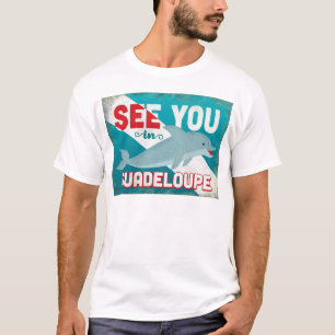 Camiseta Delfín de Guadalupe - Viaje retro vintage