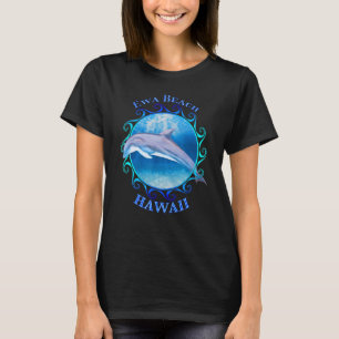 Camiseta Delfín de recuerdo de Ewa Beach Hawaii Hi Vacation