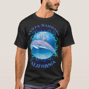 Camiseta Delfín de recuerdo de vacaciones de Santa Barbara