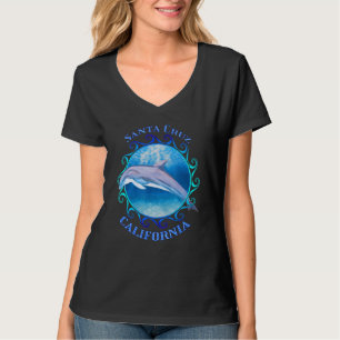 Camiseta Delfín de recuerdo de vacaciones de Santa Cruz
