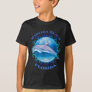 Camiseta Delfín de recuerdo de vacaciones Madeira Beach Flo