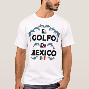 Camiseta Delfín del Golfo de México Mujeres Hombres Mexican