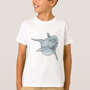 Camiseta Delfín en el baño