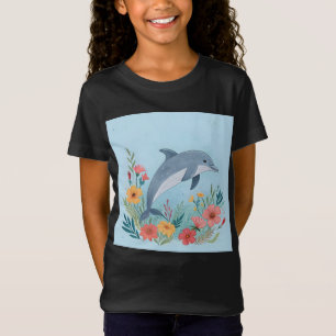 Camiseta Delfín floral