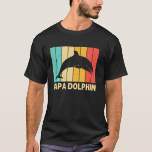 Camiseta Delfín Genial Para Hombres Papá Delfines Ballena B