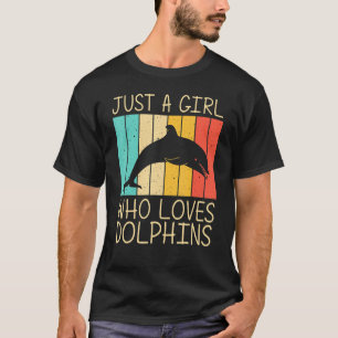Camiseta Delfín Guay Para Chicas Niños Delfines Beluga Ball