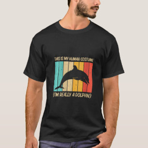 Camiseta Delfín Guay Para Hombres Delfines Beluga