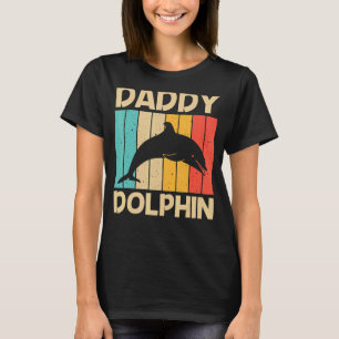 Camiseta Delfín Guay Para Hombres Delfines De Papá Beluga M