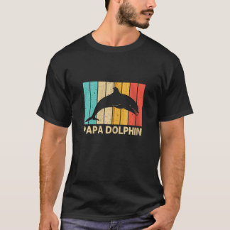 Camiseta Delfín Guay Para Hombres Delfines De Papá Beluga M