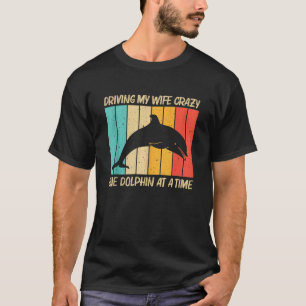 Camiseta Delfín Guay Para Hombres Delfines De Papá Beluga M