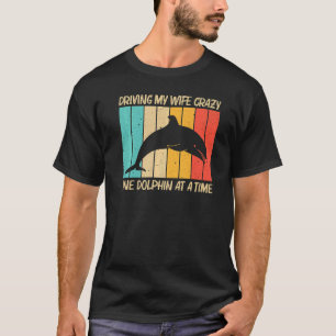 Camiseta Delfín Guay Para Hombres Delfines De Papá Beluga M