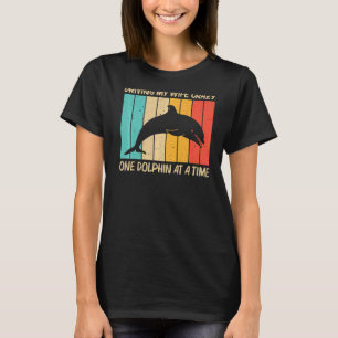 Camiseta Delfín Guay Para Hombres Delfines De Papá Beluga M