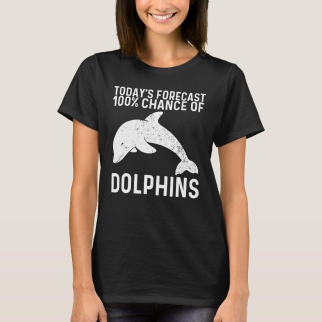 Camiseta Delfín Guay Para Hombres Mujeres Dolphin Bottlenos (Anverso)