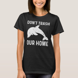 Camiseta Delfín Guay Para Hombres Mujeres Dolphin Bottlenos