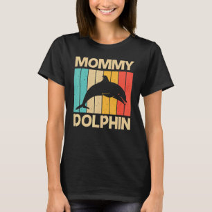 Camiseta Delfín Guay Para Mujeres Delfines De Mamá Beluga W