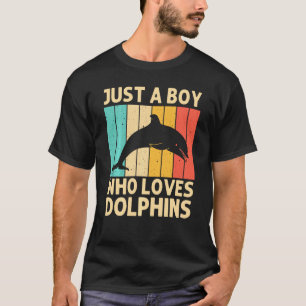 Camiseta Delfín Guay Para Niños Delfines Beluga Whale S
