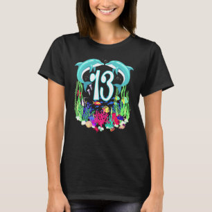 Camiseta Delfín Lindo Bajo el Mar Merchandising Cumpleaños 