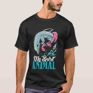 Camiseta Delfín Mi Animal Espiritual Delfín Y Delfín Largo