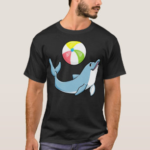 Camiseta Delfín nadando con waterpolo 1