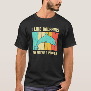 Camiseta Delfín Para Hombres Mujeres Delfín Beluga Pescado