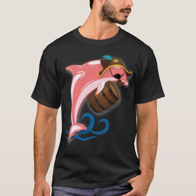 Camiseta Delfín Pirata (Anverso)