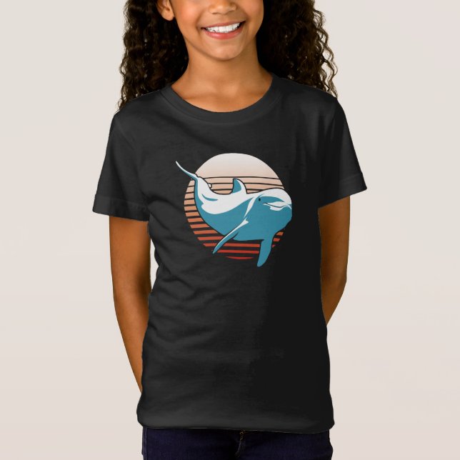 Camiseta Delfín vintage (Anverso)