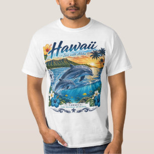 Camiseta delfines de Hawái
