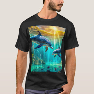 Camiseta Delfines en el diseño de Atlantis por Rich AMeN Gi