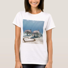 Camiseta Delfines enamorados