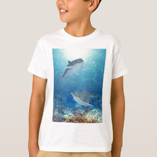 Camiseta delfínes felices