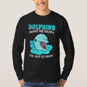 Camiseta Delfines felices no son tanto sarcasmo