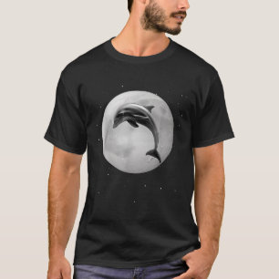 Camiseta Delfines, Luna Estrellas del Océano, Protección Am