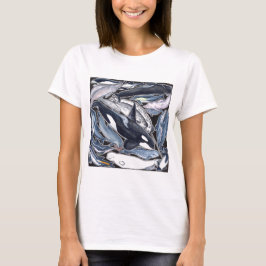 Camiseta Delfines, orcas, belugas y narvales