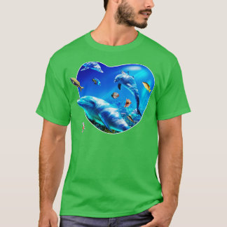 Camiseta Delfines Subacuáticos 2