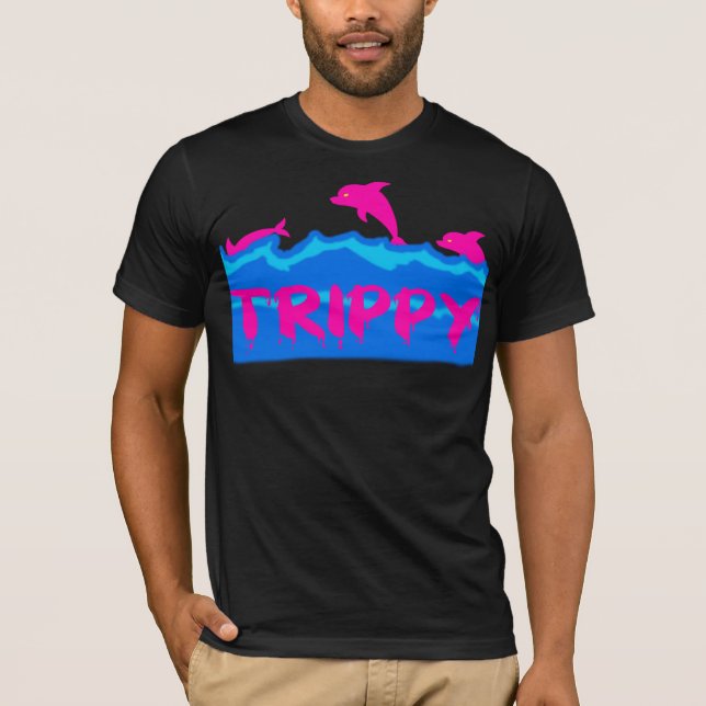 Camiseta Delfínes Trippy (Anverso)