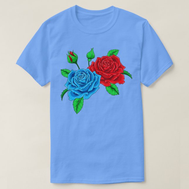 Camiseta Delgada Línea Roja Azul Para Los Hombres Que Apoya (Diseño del anverso)