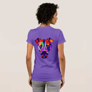 camiseta delgada morada de Alexander's Dog mujeres