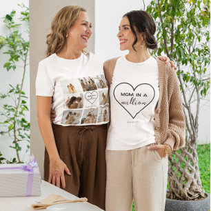 Camiseta delgada para mujeres "Mamá en un millón
