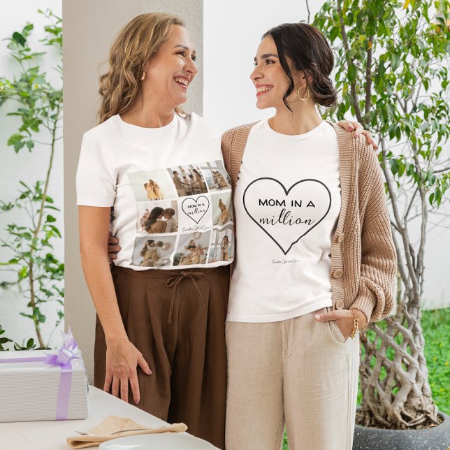 Camiseta delgada para mujeres | "Mamá en un millón (Subido por el creador)