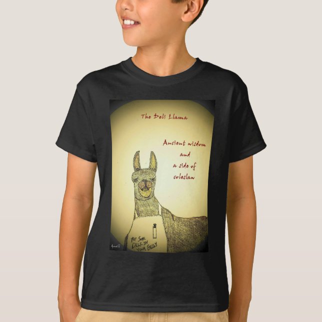 Camiseta Deli Llama Tees (Anverso)