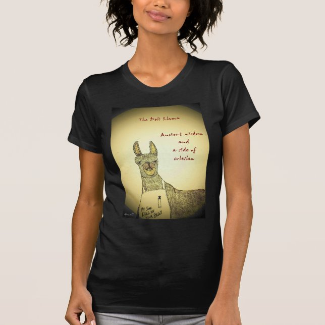 Camiseta Deli Llama Tees (Anverso)