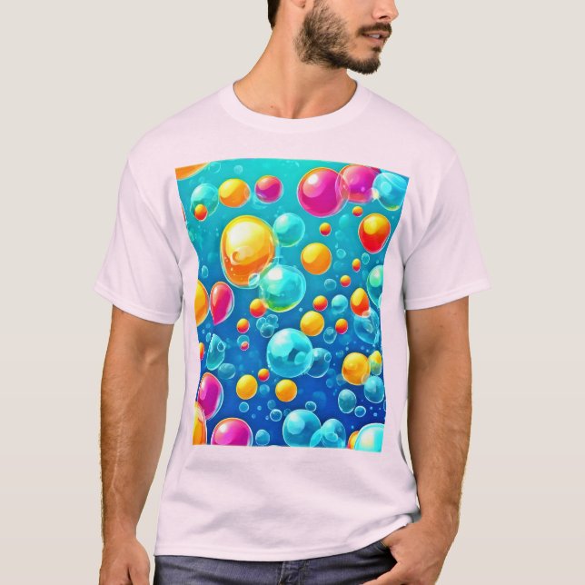 Camiseta Delicia de Burbujas (Anverso)