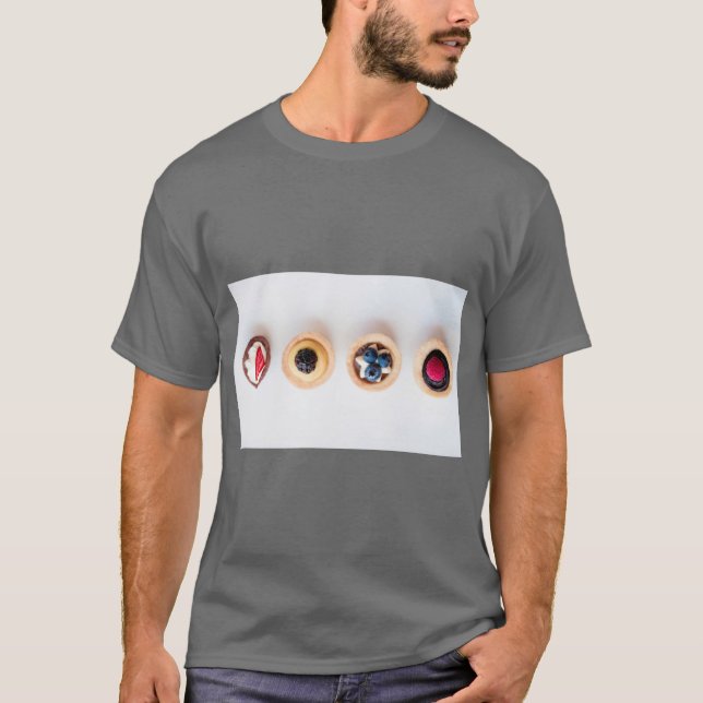 Camiseta Delicia de Cupcake Adorable (Anverso)