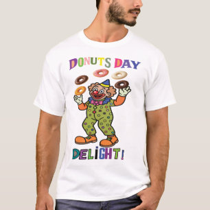 Camiseta ¡Delicia del Día de los Donuts!
