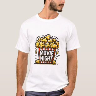 Camiseta Delicia Noche de Cine Palomitas Juguetonas