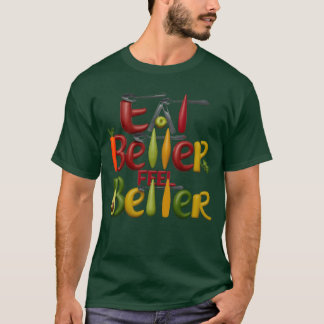 Camiseta Delicia Vibrante de Verduras Celebra Estilo de Vid
