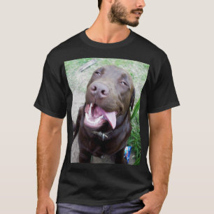 Camiseta Delicias Goofy: Cachorros de chocolate marrón,
