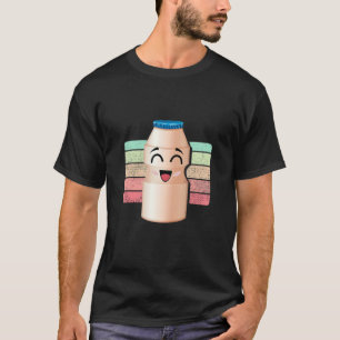 Camiseta Deliciosa bebida Yogurt Dulce Comida Yogurt